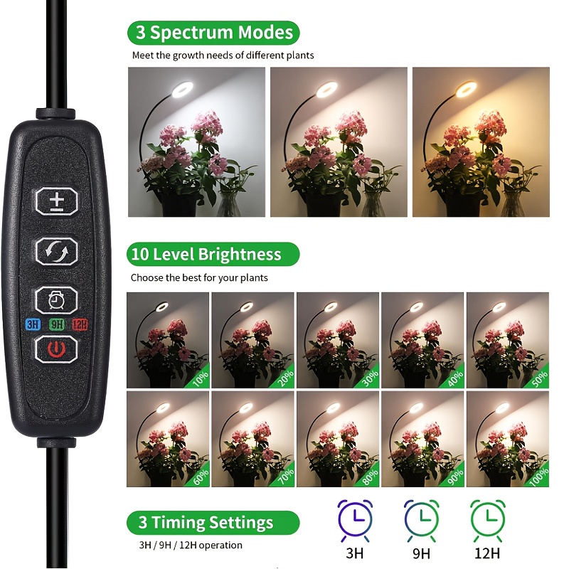 2'si 1 Arada LED Büyütme Lamba - Plant Growth Regulator incelemesi ve fiyatı
